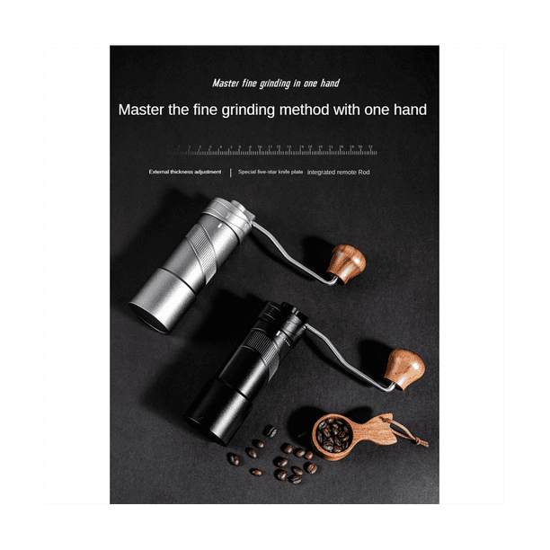 Manual Coffee Grinder Stainless Steel Handmade Coffee Bean Grinders