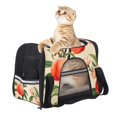 thumbnail image 6 of Peach Sherpa 900D Oxford Cloth Pet Carrier Bag with Nylon Webbing - 17x10x11.8 in - Portable and Comfortable for Travel - Multi-Functional and Durable - Ideal, 6 of 7