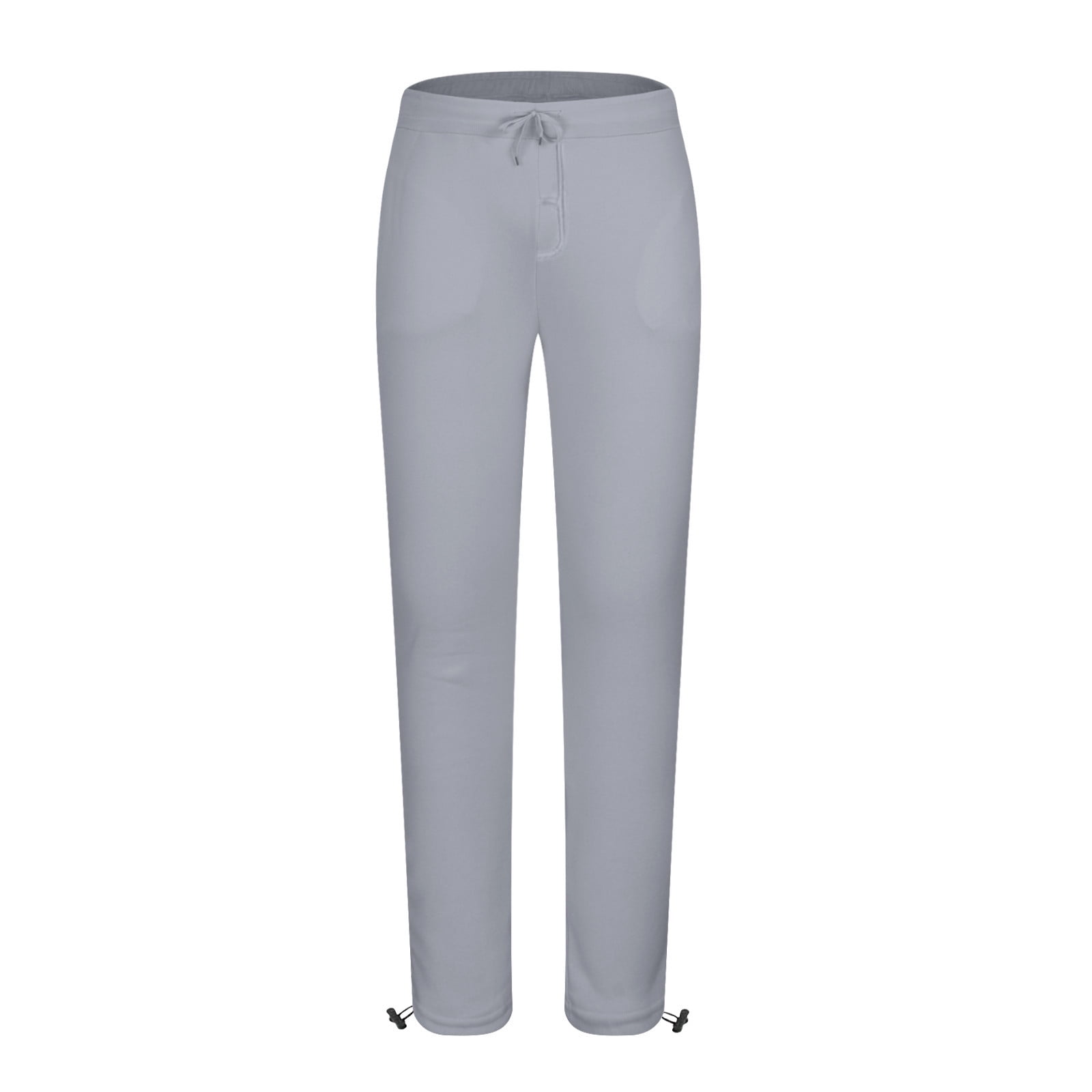 Dovford Open Bottoms Sweatpants for Men Loose Fit Wide Leg