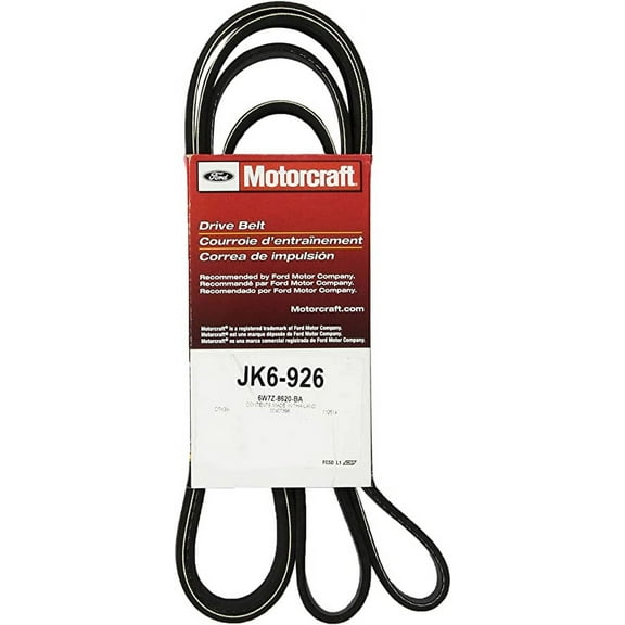 Motorcraft Serpentine Belt JK6-926 Fits select: 2006-2011 FORD CROWN VICTORIA, 2006-2011 MERCURY GRAND MARQUIS