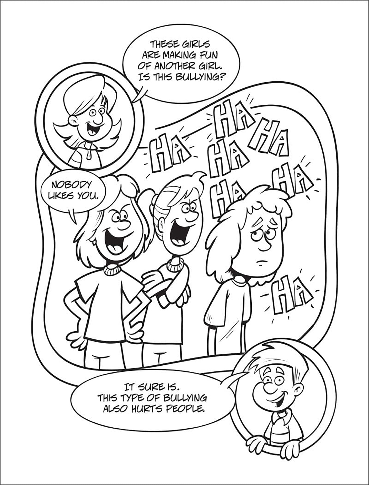 25 Pack - How to Handle Bullying Kid's Educational Coloring & Activity Books