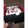 thumbnail image 5 of Ni - ke Mens Size 11.5 - Ni - ke Air Jordan 4 Retro Red Cement White Black (DH6927-161) NEW, 5 of 5