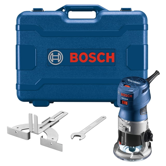 Palm Router BOSCH GKF125CEK Colt de 1,25 HP de velocidad variable