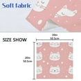 thumbnail image 5 of Napkin Satin Napkin 20*20Inchx4 Kitchen Towel Dinner Plate Towel Decorative Towel Napkin Tea Towel Suitable For Kitchen Table Cartoon Cat, 5 of 8