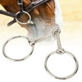 thumbnail image 3 of Snaffle Horse Bit, Stainless Steel  Snaffle, Safe For Long Time Use, 3 of 8