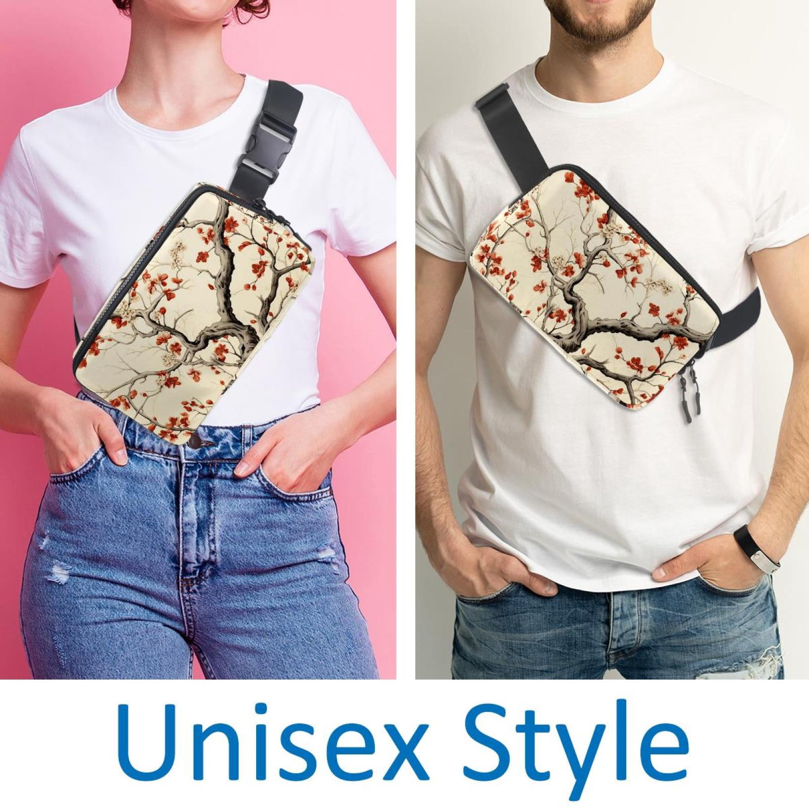 Tree Adjustable Lightweight Unisex Waist Bag Running Belt with Extension Strap Money Belt Holder