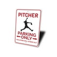 thumbnail image 4 of Pitcher Parking Novelty Sign, Metal Wall Decor - 10x14 inches, 4 of 4