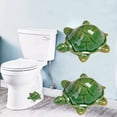 thumbnail image 4 of Turtle Ceramic Toilet Bolt Caps, 2PCS Cute Decorative Toilet Lid Covers, Novelty Bathroom Ornament Set, Durable Ceramic Decor for Toilet, Bathroom, Restroom & Home Use, Green, 4 of 9