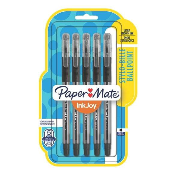 Paper Mate InkJoy, 300ST Fine Point Black Ballpoint Pens