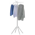 thumbnail image 1 of Timotech Escurridor de Ropa Plegable, Tendedero Plegable Ropa, Tendedero Port&aacute;til, Estante de Secado de Ropa Acero Inoxidable de 150 cm con 3 Brazos Giratorios para Perchas, 4 Patas, para 2, 1 of 6