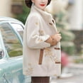 thumbnail image 4 of Faux Mink Fur Elegant Coat: Warm Insulated Outerwear, 4 of 6