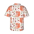 thumbnail image 3 of Balery Squirrel And Print Men's Hawaiian Shirts Short Sleeve Beach Shirt Relaxed Fit Vacation Button Down Shirts-Medium, 3 of 9