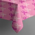 thumbnail image 3 of Pink Breast Cancer Rectangle Tablecloth 60"x84",Waterproof Polyester Rectangle Table Cloth, Wipeable Spillproof Polyester Tablecloth for Dining, Camping, Indoor and Outdoor, 3 of 5