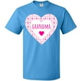 thumbnail image 3 of Inktastic Grandma Pink Valentine Hearts T-Shirt, 3 of 5