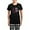 With Checker Pant, variant on CafePress - Faith 2 Women's Dark Pajamas - Women's Short Sleeve Print T-Shirt and Pants Dark Cotton Pajama Set