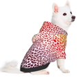 thumbnail image 2 of Honeii Leopard Skins And Heads Print Small Dog Hoodies Pet Hooded Sweatshirts Fall Winter Puppy Cat Sweaters Warm Clothes for Small Dogs Outfits Costume-Large, 2 of 7