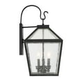 thumbnail image 4 of Black Three Light Wall Lantern from the Woodstock Collection, 4 of 5