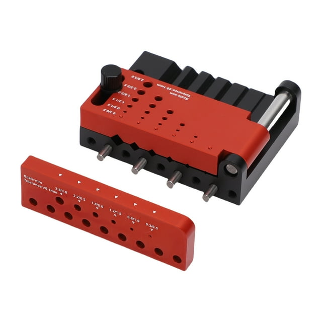 Localizador De Taladro Central De Varilla Redonda, Posicionador De Pozo, Accesorio De Guía De Perforación Horizontal Para Construcción De Modelos, Artesanía De Madera