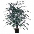 thumbnail image 1 of Vickerman Buisson d'Érable Artificiel 4 Pieds dans un Pot en Plastique Noir - Décoration Réaliste pour Intérieur - Décoration en Pot pour Maison Ou Bureau, 1 of 2