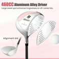 thumbnail image 5 of Costway Ladies Womens Complete Golf Clubs Set 10 Pieces Includes Alloy Driver, 5 of 10