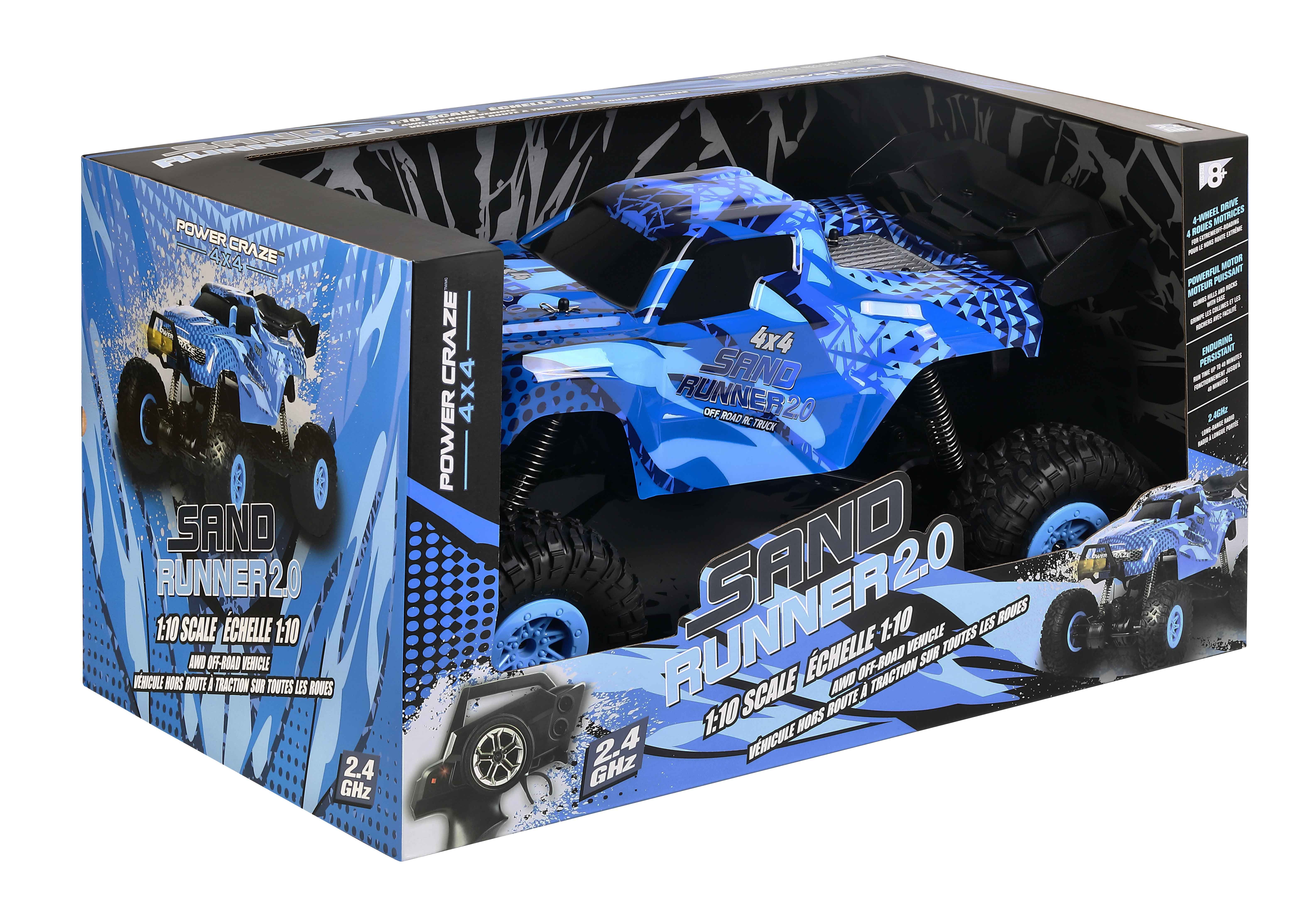 Power Craze Sand Runner 2.0 1:10 Scale AWD Off-Road Vehicle
