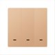 thumbnail image 2 of ThoughtHome Tuya Zigbee Single Zero Fire Line Universal 3 Switch-Gold, 2 of 4