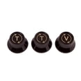 thumbnail image 3 of "T" y "V" para guitarra eléctrica negra. shamjiam Bajo, 3 of 5