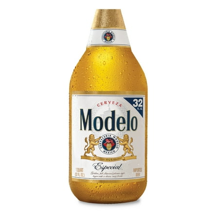 Modelo Especial Mexican Lager Import Beer, 32 fl oz - 1 Glass Bottle, 4.4% ABV