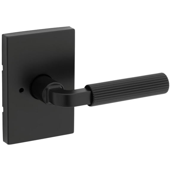 Kwikset 730Malrct Mirada Privacy Door Lever Set - Black