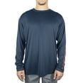 thumbnail image 3 of FinTech Men's Long Sleeve Crew Neck Lightweight UV Protection T-Shirt, 3 of 3