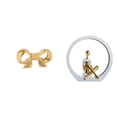 thumbnail image 1 of Tirador de latón con forma de lazo para cajones de cocina y armarios, con figura de niña, estatua de mujer, centro de mesa, dormitorio, regalo para le, 1 of 8