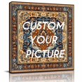 thumbnail image 2 of Wall Art Painting on Canvas, Canvas Art Home Prints Wall Art Framed Modern Artwork for Living Room Bedroom Wall Decor 12x12in, 2 of 7