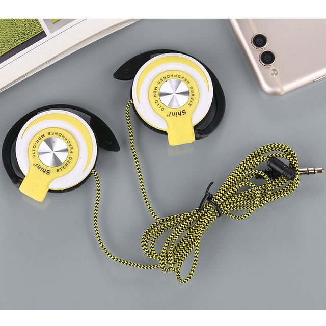 Auriculares universales para colgar en la oreja para música, para teléfono móvil, MP3/MP4, para correr, para correr