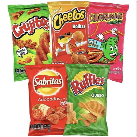 Sabritas Mexican Chips Variety Pack