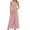 Pink, variant on Jumpsuits for Women Dressy One Piece Off Shoulder Wide Leg Pants Romper Jumpsuits Solid Casual Lapel Belt High Waisted Jumpsuit Clubwear Red L