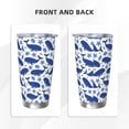 thumbnail image 3 of Uemuo Whale Print Travel Coffee Mug ,20oz Double-walled Car Cup ,Stainless Steel Insulated Tumbler Leak-proof Travel Cup Reusable Straw Car Cup-Without Straw, 3 of 8