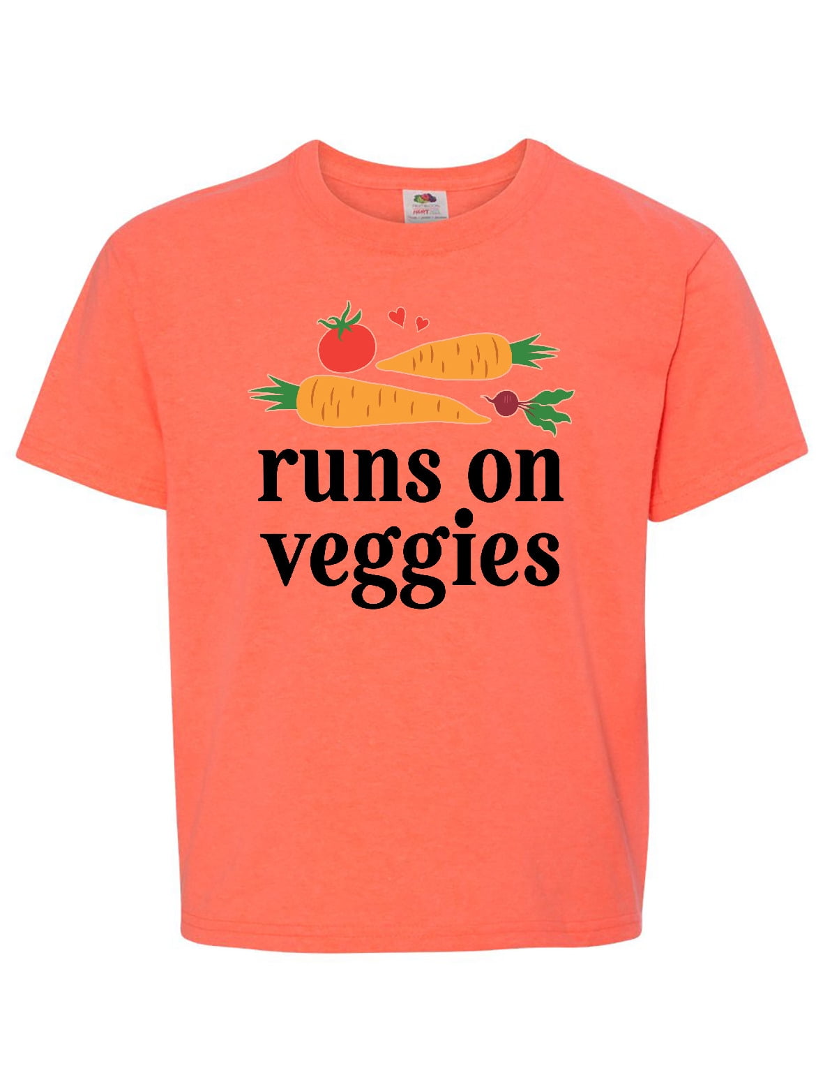 runs on veggies t shirt