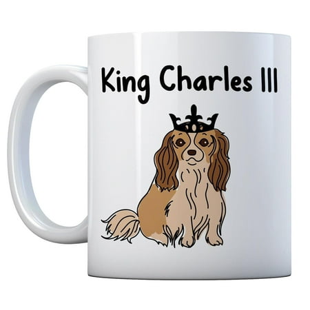 

King Charles III Mug | His Majesty King Charles III Coffee Cup | 350ML Ceramic Congratulate Cup for Coffee and Tea Souvenir Gift Mug for Kids & Adults 11OZ