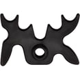 thumbnail image 1 of Pool Table Cloth Protection Slip-On Bridge Head, Portable Moosehead Bridge Customizable Cue Height Nine Shot Positions, Enhances Control and Angle Adjustment (Black), 1 of 4