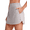 Light Gray, variant on G4Free Wrapped Front Pleated Tennis Skirts for Women High Waisted A Line Golf Skorts Soft Athletic Inner Shorts with Pockets