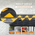 thumbnail image 4 of VEVOR Rubber Curb Ramp 1or2 Pack Rise Height Heavy-Duty 33069 lbs/15 T Capacity Threshold Ramps 39.4"x 9.8"x 3.7", 4 of 5
