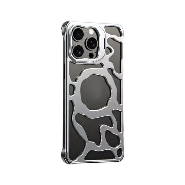 CAIROYAR Funda magnética con soporte disipador de calor para iPhone 16 Pro Max.
