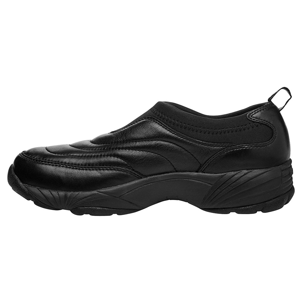 Propet Men's Wash N Wear Slip-On Shoe Black Leather - M3850SBL - image 4 of 7