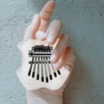thumbnail image 4 of WHAMVOX Transparent Acrylic Kalimba Mini Thumb Piano 8 Keys Portable Finger Instrument for Beginners and Kids, 4 of 8