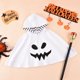 thumbnail image 1 of Disfraz de Halloween brillar para niños pequeños capa con capucha fantasma 85-95cm, 1 of 5