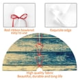 thumbnail image 4 of Sikiie Retro Wooden 30-48 inches {designName} Print Christmas Tree Skirt Snowman Xmas Tree Skirt with Edge Christmas Decorations for Holiday Party-36", 4 of 7