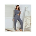 thumbnail image 5 of Ladies Casual Long-sleeved Pajamas Suit Home Service, 5 of 7