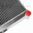 thumbnail image 3 of HZ Full Aluminum Radiator 3Row Fit 1991-2001 Jeep Cherokee Comanche 2.5L 4.0L I4 I6, 3 of 6