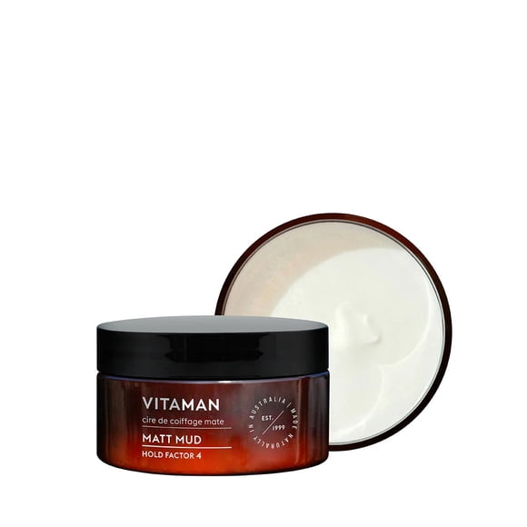 VITAMAN Matt Mud - Hold Factor 4, 3.4 oz / 100mL