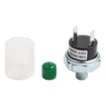 thumbnail image 3 of Bgsha Air Pressure Switch Metal G1/4 G1/8 Threaded Air Compressor Tank Pressure Control Switch Shutoff Valve Pressure Switch, 3 of 10